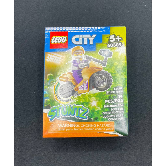 Lego City 60309 Stuntz Selfie Stunt Bike 14 Pieces - Picture 1 of 2